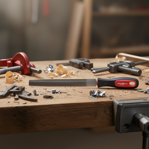 Lima semicircular Gedore con mango 2C para trabajar la madera y el metal, herramienta duradera y versátil en la categoría de limas y escofrescas - Product Image 3