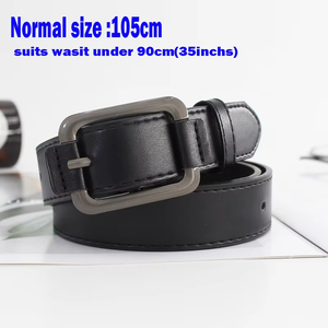 Ceintures confortables en similicuir grande taille pour femmes avec boucles métalliques – Ceinture en cuir sur mesure tendance pour femmes - Product Image 6
