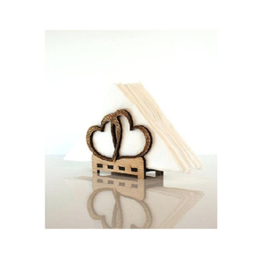 Caja de pañuelos de madera redonda, diseño hecho a mano, elegante, Ideal para mesa de restaurante, accesorios de comedor al por mayor - Product Image 4