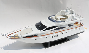 AZIMUT 80 CARAT-Modèle de bateau commercial en bois de haute qualité Style nautique Technique peinte Made in Vietnam - Product Image 3