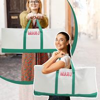 Sac de transport en toile pour tuiles et plateaux de Mahjong américain, vide, pour accessoires de jeux de tuiles, cadeaux