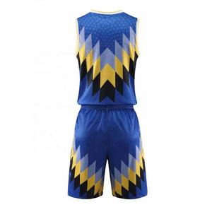 Vêtements de sport, uniforme de basket-ball pour hommes, design personnalisé, uniforme de basket-ball de haute qualité, vente en gros d'uniformes de basket-ball - Product Image 2