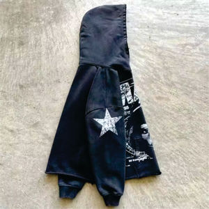 เสื้อฮู้ดแบบสวมหัวมีฮู้ดผ้าฟลีซสำหรับทั้งชายและหญิงผ้าคอตตอน100% 400 GSM เย็บปักลายดิจิตอลได้ตามปกติ - Product Image 4