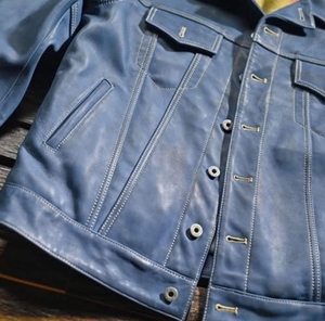 แจ็กเก็ตขี่มอเตอร์ไซค์ผ้าใบหนังวัวใส่ได้ทั้งชายและหญิงสไตล์คลาสสิกผ้านุ่มให้ความรู้สึกคุณภาพสูงอบอุ่นแฟชั่นฤดูหนาวทนทานทันสมัย - Product Image 5