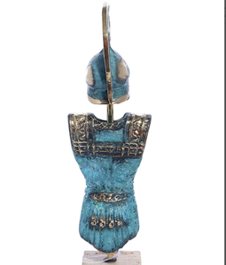 <b>Gladiator</b> Play Spartan Helmet Soldier Battle Medieval <b>Costume</b> Cosplay Greek Sparta Ancient Roman Corinthian Steel - Product Image 2
