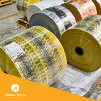 Rouleaux de film plastique souple PP de qualité industrielle pour emballage, haute transparence, brillant, excellente visibilité du produit, fournisseur Vietnamien