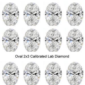 เพชรรูปไข่2x3มม. สำหรับทำเครื่องประดับทองและแหวน - Product Image 2