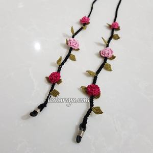 İğne oyasıtomurcuk ชิ้นส่วนแว่นตาเปิดสีชมพู pembe ipi เพื่อการดูแลการมองเห็นที่สะดวกสบาย - Product Image 1