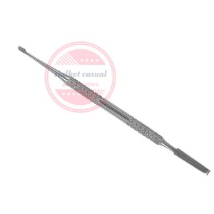 Empujador de cutículas de uñas de calidad superior Empujadores de cutículas de acero inoxidable de uñas de doble punta - Product Image 3