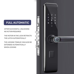 Nhà Máy Giá an ninh xử lý kỹ thuật số tuya cerraguras inteligentes con Wifi phím căn hộ vân tay thông minh khóa cửa - Product Image 4