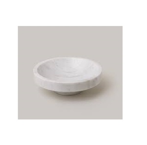 ชามเสิร์ฟหินอ่อนสีขาวทรงกลมขนาดใหญ่ชิ้นเดียวพร้อมวัสดุและคุณภาพเยี่ยมเป็นพิเศษในราคาที่ต่ำมาก - Product Image 2