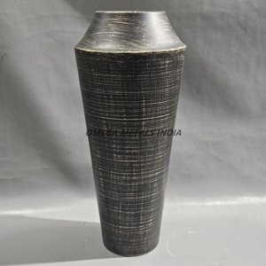 Jarrón Decorativo Contemporáneo con Acabado Texturizado para Decoración del Hogar, Fabricante Mayorista de Formas Personalizadas OEM ODM - Product Image 1