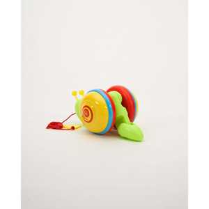 Perfect <b>Pull</b> <b>Along</b> Snail <b>Toy</b> with Musical Feature Educational Plastic <b>Toy</b> for Kids Playtime Fun - Product Image 5
