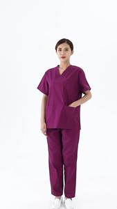 Uniformes de hospital tejidos, conjuntos de uniformes médicos de moda, ropa de trabajo clínica para hombres, tamaño personalizado, 7 colores - Product Image 6