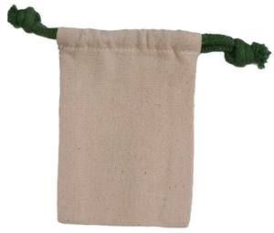 100% pochette à cordon en coton biologique personnalisée écologique réutilisable sac de produits Logo imprimé recyclable Shopping emballage cadeau - Product Image 4