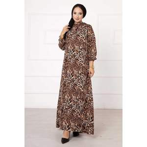 Vestido Viscosa Estampado Leopardo-2 - Product Image 2