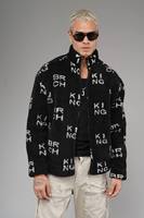Veste zippée en polaire polaire noire et blanche pour homme, légère, chaude, moelleuse, streetwear d'hiver, douce, écologique, vêtements d'extérieur décontractés
