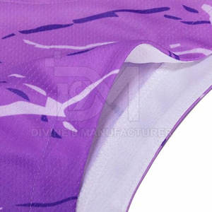 ชุดบาสเก็ตบอลแห้งเร็วชุดกีฬาระบายอากาศได้ดีดีไซน์เป็นเอกลักษณ์สำหรับฤดูร้อน - Product Image 5