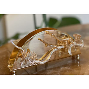 Top Selling Home Decoration Accessories Tissue <b>Storage</b> <b>Box</b> Made Of Metal <b>Material</b> Tissue Stand Napkin Holder At Affordable Price - Product Image 1