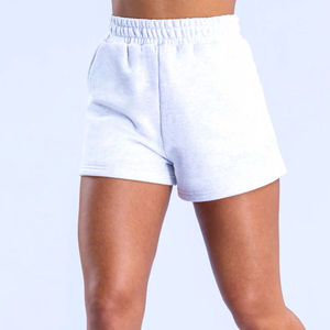กางเกงขาสั้นลำลองผู้หญิงคุณภาพสูง ผ้าระบายอากาศ ปรับขนาดได้ มีกระเป๋าตกแต่ง สีพื้น จำหน่ายราคาส่ง - Product Image 5