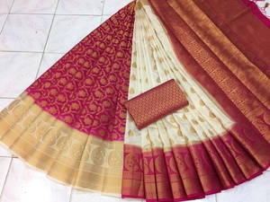 PURE SOFT KANCHIVRAM PETHANI SILK <b>SAREE</b> - Product Image 5