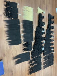 Vendedores de cabello ondulado Virgen sin procesar de cabello crudo vietnamita, cabello humano crudo alineado con cutícula vietnamita - Product Image 6