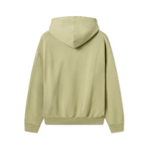 Sweats à capuche 100% coton légers pour hommes, manches longues, couleur unie, avec poche, coupe ample, hauts décontractés pour l'hiver - Product Image 5