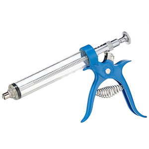 Seringue Hauptner pour un doseur précis et correct Seringue en acier inoxydable d'instruments vétérinaires de meilleure qualité - Product Image 1