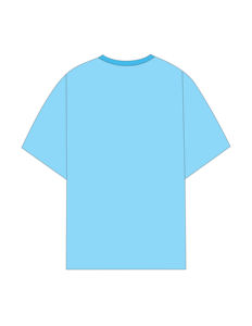 Camiseta con logotipo bordado personalizado Camiseta de cuello redondo de algodón de lujo - Product Image 6