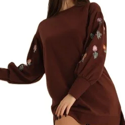 Nueva sudadera de mujer con estampado de saleevs Pullover Llegada Sudadera de mujer en diferentes estilos Sudadera con logotipo personalizado para mujer - Product Image 2