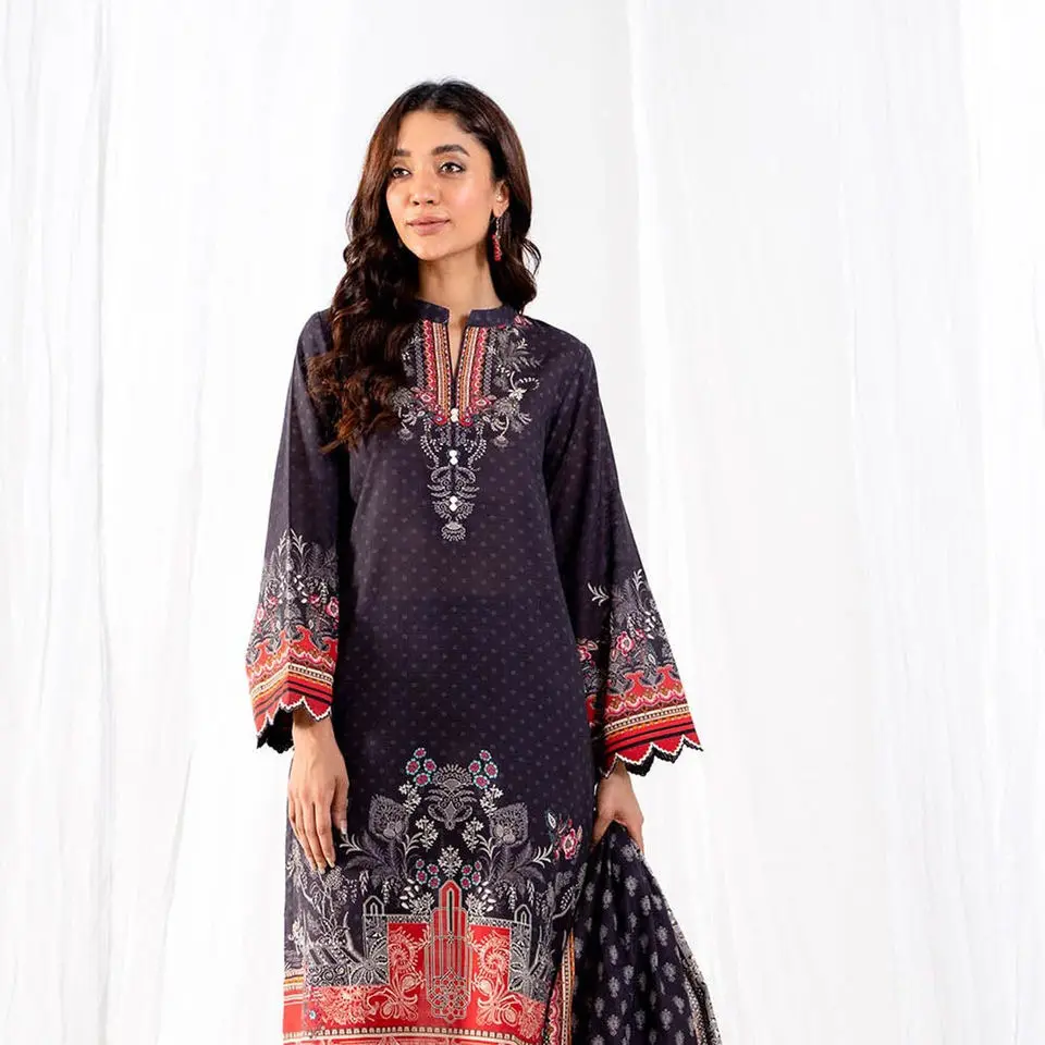 Venda quente de Mulheres Salwar Kameez Partido Paquistanês Wear Ternos Salwar para Fornecedor Mundial e Exportador