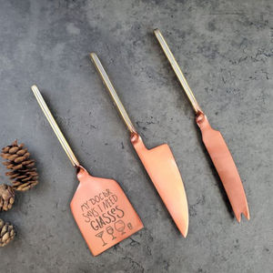 Juego de utensilios de cocina de acero inoxidable de calidad superior con mango de bambú y mármol, accesorios para queso - Product Image 3