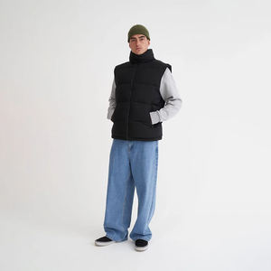 Chaleco ligero personalizado Chaqueta sin mangas plegable cálida Tallas grandes Hombres de invierno Chaleco acolchado para hombres - Product Image 4