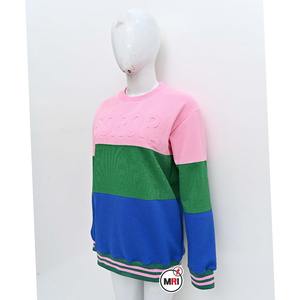 Logo personnalisé unisexe coton gaufré bâton imprimé t-shirts gaufré tricot tissu avec gaufrage t-shirts surdimensionnés - Product Image 4