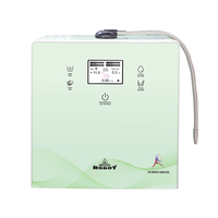 Pemurni air elektrik 220V/50Hz, pemurni air alkali ukuran besar berlapis Platinum untuk penggunaan rumah tangga