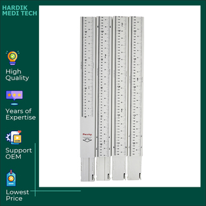 Amplia gama de productos Material ABS de calidad de exportación 20 - 210cm Rango de medición Varilla de medición de altura manual Estadiómetro de base blanca - Product Image 5