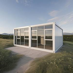 De l'usine professionnelle maisons préfabriquées 20 pieds taille coupe-vent et imperméable à l'eau maison conteneur plat pour appartement - Product Image 5