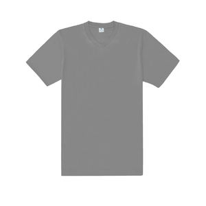 Camisetas Cuello en V Manga Corta en Blanco TC Tela Transpirable Durabilidad Personalizada Alta Calidad 160 GMS - Product Image 1