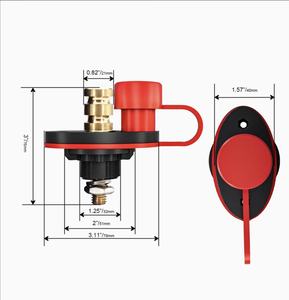 Kit de Reubicación de Batería con Poste de Carga Remoto para UTV ATV Slingshot, Automóvil, Camioneta, RV, Tractor, Barco, Marca Edge Bjp, Venta al Por Mayor - Product Image 2