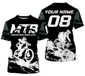 Camiseta de Ciclismo Personalizada de Manga Corta para Motociclismo de Descenso, Jersey de Bicicleta de Montaña con Logotipo Personalizado para Hombre - Product Image 4