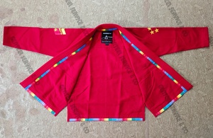 Uniformes de Jiu-Jitsu Brésilien de Haute Qualité Unisexe Tissu Ripstop Perlé 450 Gsm Logos et Écussons Personnalisés Ensemble MMA en Coton Durable - Product Image 4