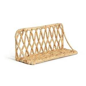 Premium Handmade Rattan Wall <b>Shelf</b> With Intricate Design Perfect <b>For</b> Rustic Homes And Contemporary Interiors With A Natural Look - Product Image 5