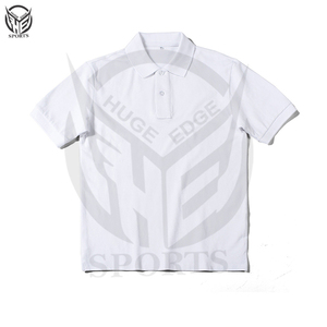 Golf de manga corta para hombre 2025 personalizado para Polos tela de punto de patrón sólido con diseño de logotipo de marca propia - Product Image 3