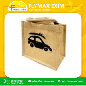 Sacs à provisions en tissu de jute naturel 100% faits à la main à la mode et respectueux de la terre avec logo personnalisé en vente! - Product Image 2