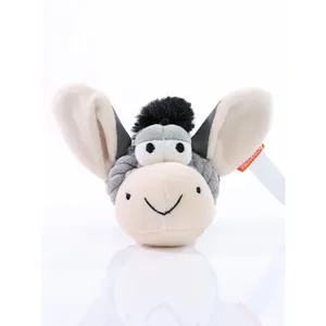 Jouet pour chien personnalisé en forme d'animal noué, gadgets promotionnels personnalisés - Product Image 1