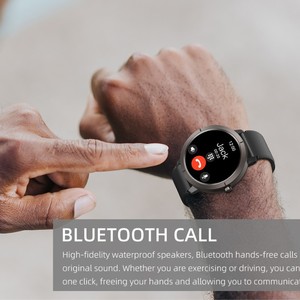 Nouvelle montre connectée AMOLED 5ATM avec GPS intégré, étanche et multilingue - Product Image 4