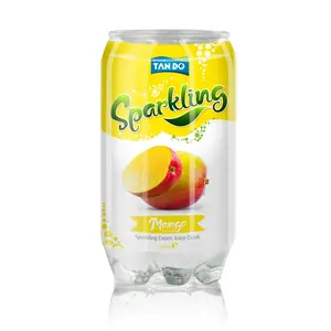 自有品牌果汁苏打水贴牌碳酸饮料330毫升罐-高品质越南