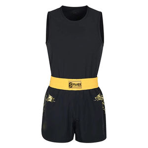 ชุดชกมวยกางเกงขาสั้นและเสื้อกั๊กออกแบบได้ตามต้องการ - Product Image 3