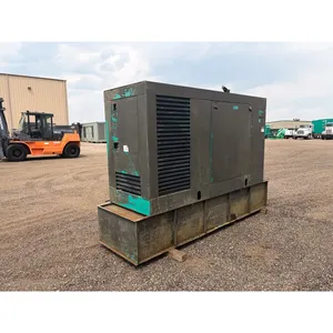 Groupe électrogène diesel industriel triphasé d'occasion 125 kW 480 V, groupe électrogène de secours commercial fermé - Product Image 1