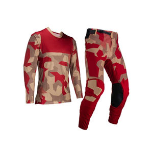 Moda transpirable de talla grande Motocross Jersey pantalones motocicleta traje de carreras impreso estilo único ropa deportiva - Product Image 1